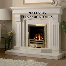 Carved Fireplace